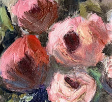 Load image into Gallery viewer, Abstract Flowers, Original Floral Art, Flower Painting, Earth Tone Artwork, Custom Painting, Textured Floral Art